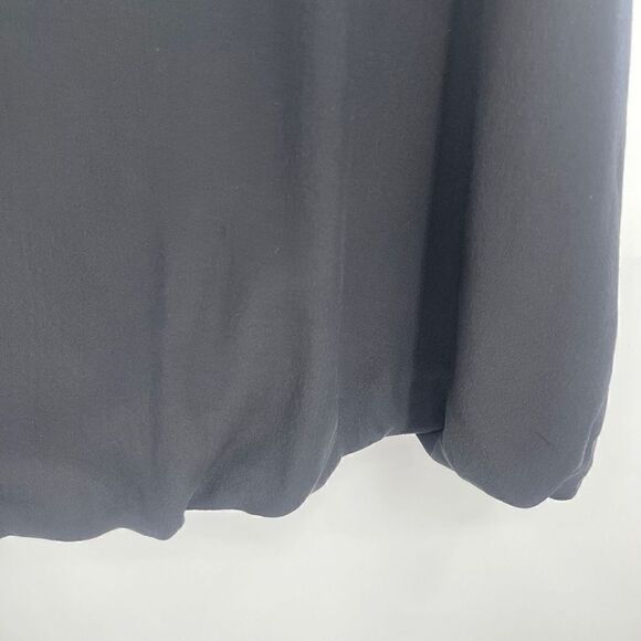 Babylone Black Sleeveless Scoop Neck Back Zip A-Line Mini Dress Medium - Picture 6 of 8